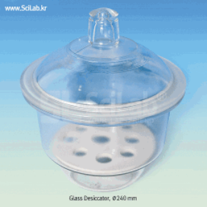 BTTM Eco-Glass 데시케이터 세트(중판포함)(투명유리/갈색유리)