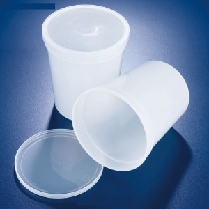 Azlon® PP Sample Containers, Autoclavable(except Lid), 125~2,500㎖ with LDPE Snap-on Lid, Fast-capping, +121(140)℃ withstand, PE 스냅캡 PP 컨테이너